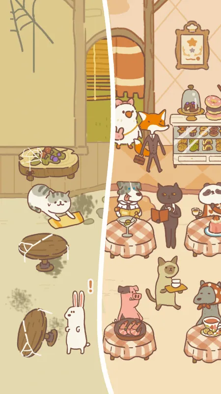动物餐厅截图2