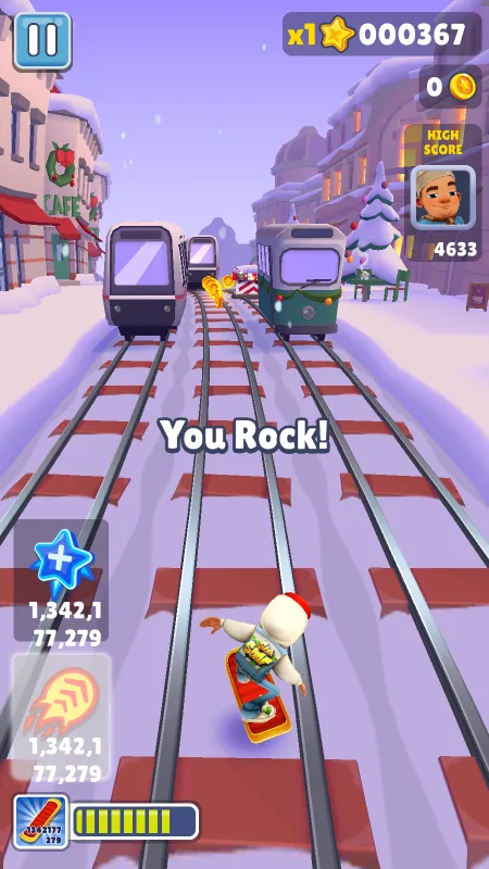 地铁跑酷无限金币无限钻石版截图1