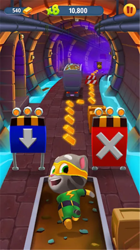 汤姆猫跑酷破解版截图1