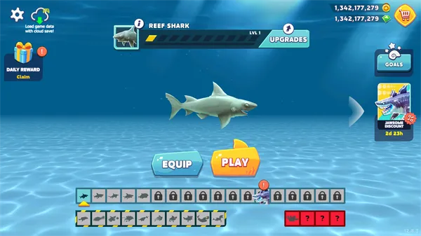 饥饿鲨进化内置菜单版 饥饿鲨进化内置菜单版