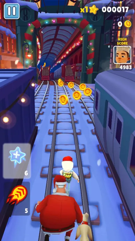 地铁跑酷国际服双旦版截图2