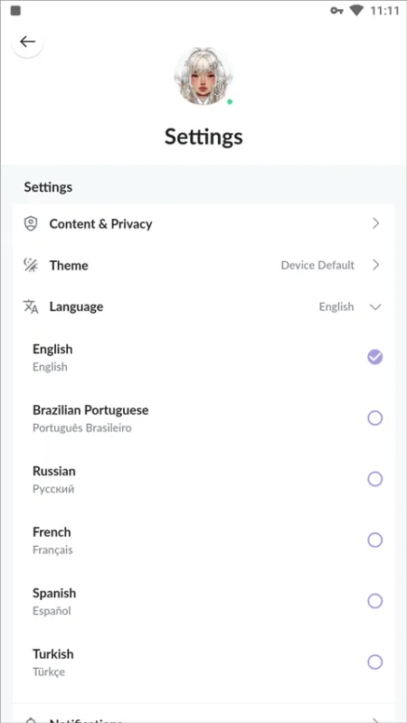 Everskies如何切换中文显示？