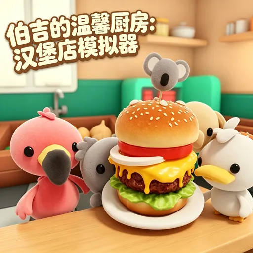 伯吉的温馨厨房：汉堡店模拟器